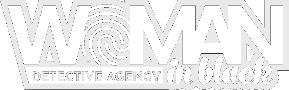 Logo Agencji Detektywistycznej Woman in black